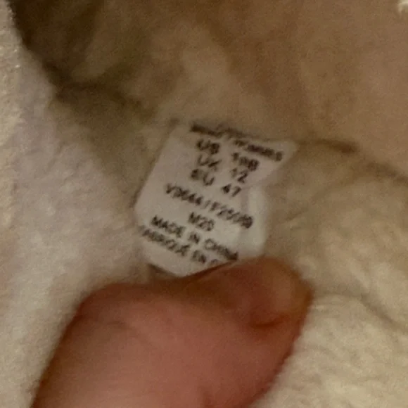 Lands' End Brown Suede Moccasin Slippers, size 13 - Picture 9 of 9